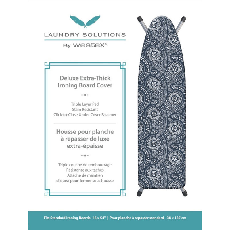 Symple Stuff Aubert Fabric Ironing Board Cover & Reviews Wayfair